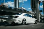 Mercedes-Benz S550 by MC Customs and Savini Wheels 2014 года